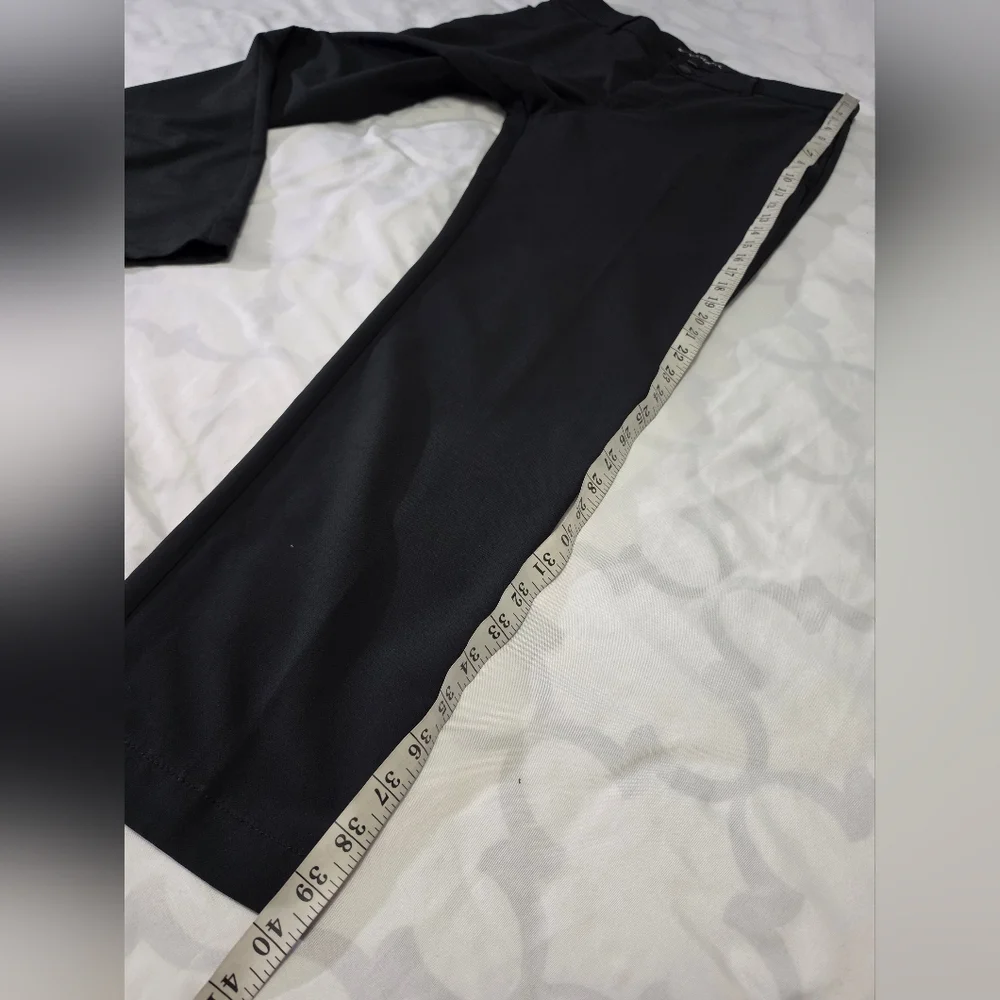 Banana‎ Republic Pants 34 X 30 Mens Black Slim Fit Tech Fabric